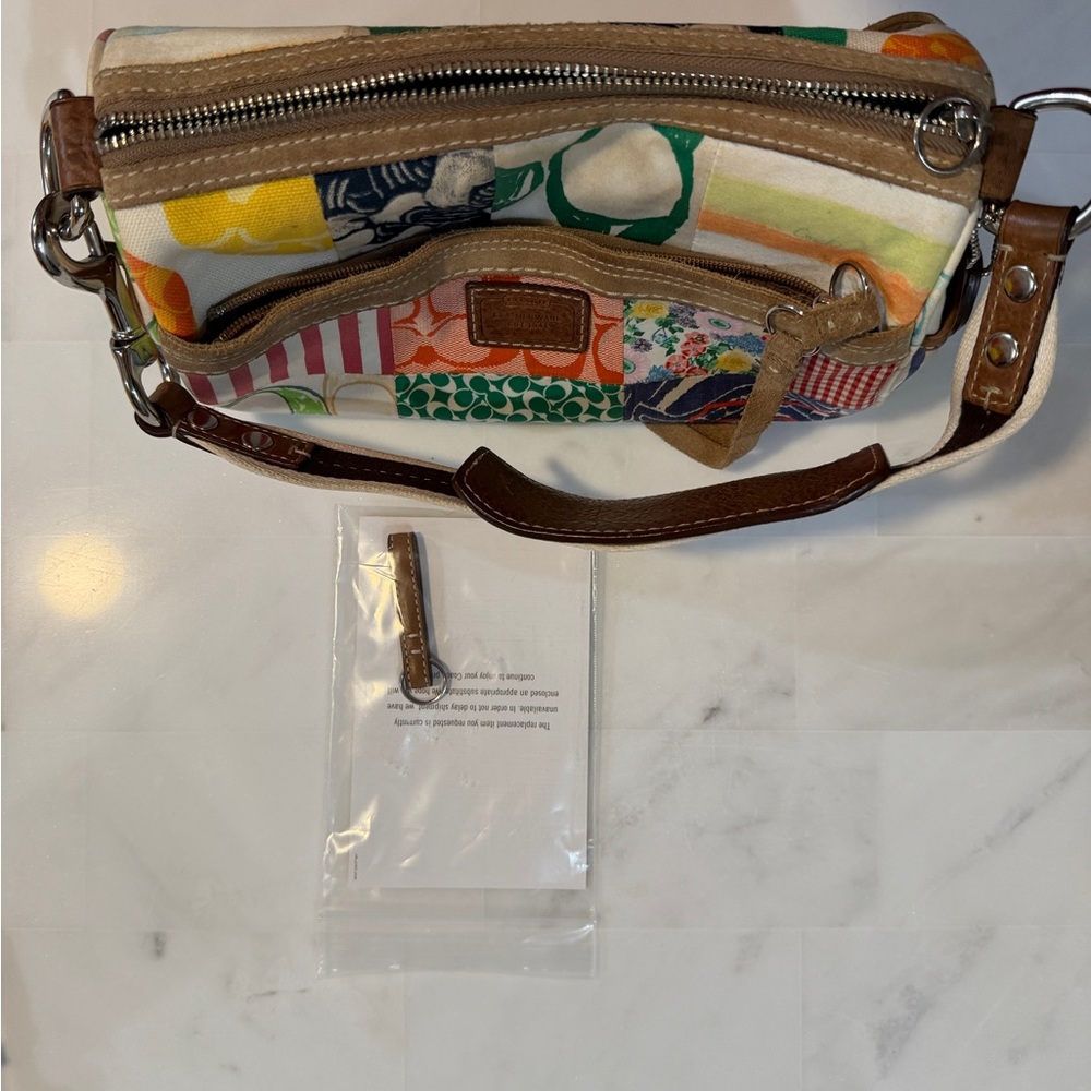 Coach Patchwork purse - image 10